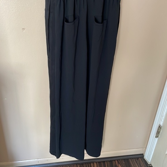 Vince Tuxedo Jumpsuit One Piece in Black - Picture 9 of 9